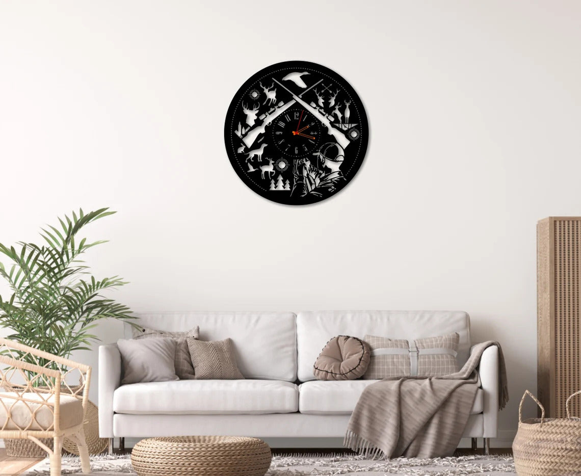 Ceas de perete "Wall Clock Hunting"